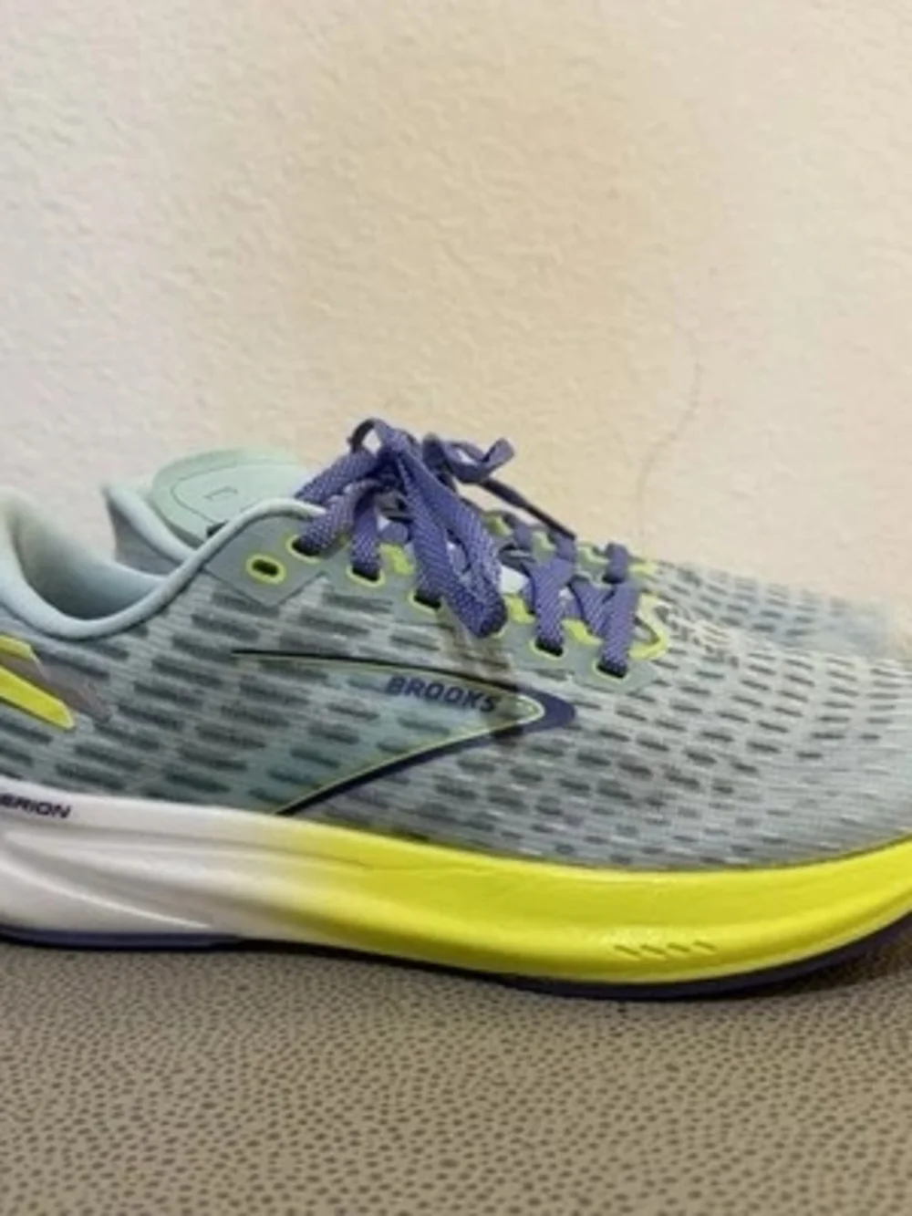 Brooks Hyperion Max Women’s Blue Yellow Running Racing Shoes